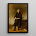 General Jackson painting after the Battle of New Orleans - Thomas Sully — framed artwork on a wall