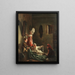 Pillage de la garde-robe - Thomas Webster — framed artwork on a wall