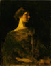 Alma - Thomas Wilmer Dewing — weergave van het kunstwerk