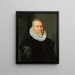 Portret van een oude man - Thomas de Keyser — ingelijst kunstwerk aan de muur
