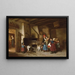 Sunset Time - Théophile Duverger — framed artwork on a wall