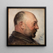 Thorvald Bindesbøll - Michael Ancher — ingelijst kunstwerk aan de muur