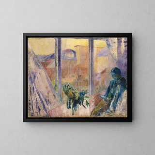 Thorvald Erichsen - Gudrun and Agnes at the Window.webp