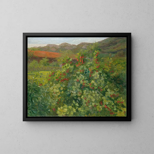 Le Groseillier - Thorvald Erichsen — ingelijst kunstwerk aan de muur