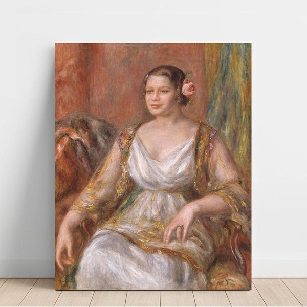 Tilla Durieux Ottilie Godeffroy, 1880-1971 - Pierre-Auguste Renoir | Reproduction Tableau Décoration murale affiche copie