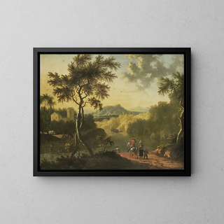 Timotheus de Graef - Italian Landscape.webp