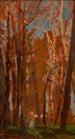 Arbres du Prater - Tina Blau — weergave van het kunstwerk