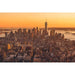 Fotoprint van New York City - De Big Apple getint met Goud
