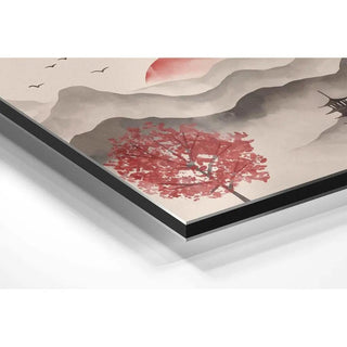 Tirage d'art asiatique - Éclats d'Automne | Reproduction Tableau Décoration murale affiche copie