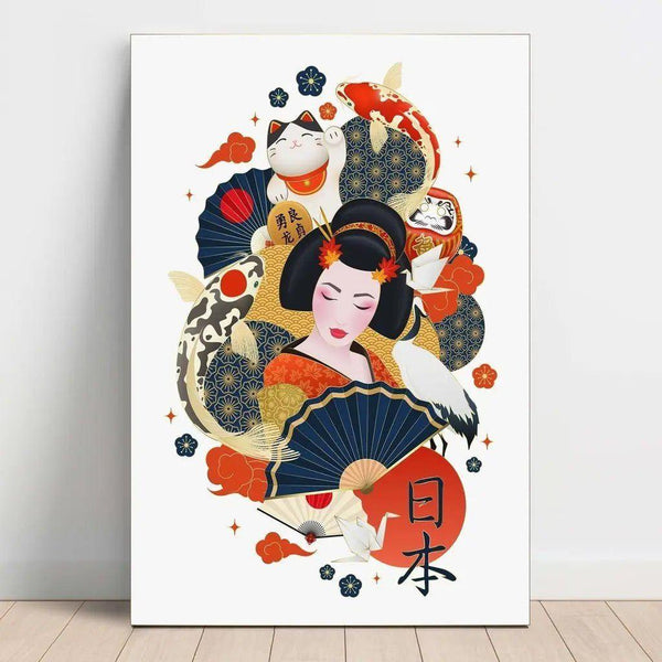 Tirage d'art asiatique - Légendes d'Orient | Reproduction Tableau Décoration murale affiche copie