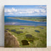 Fotoprint van Normandië - De baai van Veys gezien vanuit de lucht