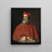 Cardinal Pietro Bembo - Titien — ingelijst kunstwerk aan de muur