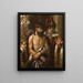 De Christus getoond aan het volk Ecce Homo - Titiaan — ingelijst kunstwerk aan de muur