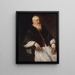 van Filippo Archinto, geboren rond 1500 en overleden in 1558, aartsbisschop van Milaan - Titian — ingelijst kunstwerk aan de muur