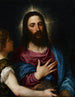 De verleiding van Christus - Titian — weergave van het kunstwerk