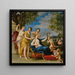 Toilette de Vénus - Francesco Albani — ingelijst kunstwerk aan de muur