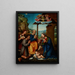 Aanbidding der herders - Tommaso Fiorentino — ingelijst kunstwerk aan de muur