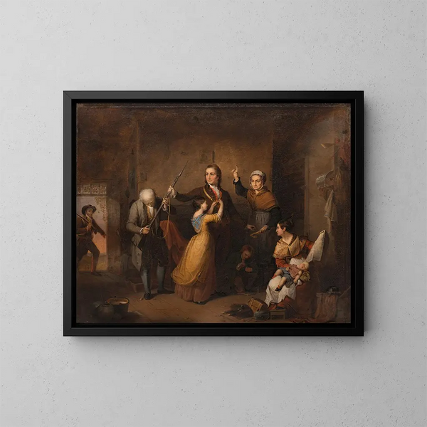 Esprit de 76 - Tompkins Harrison Matteson — ingelijst kunstwerk aan de muur
