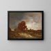 Landschap in de herfst - Toni von Stadler — ingelijst kunstwerk aan de muur