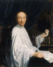 Jean-Baptiste Santeuil 1630-1697 kanunnik van Saint-Victor, neolatijns dichter - Toussaint Dubreuil — weergave van het kunstwerk