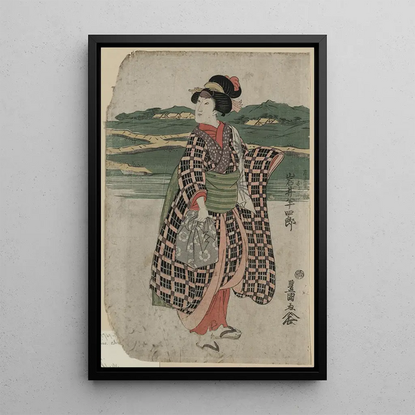 Toyokuni Utagawa - Iwai Hanshir no Sagoemon musume Oyone.webp