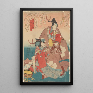 Toyokuni Utagawa - Musicians.webp