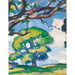 Reproductie van het schilderij Bomen, Douglas Hall - Samuel John Peploe