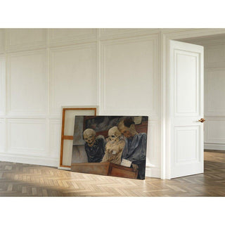 Trois crânes du couvent des Capucins à Palerme - Laurits Andersen Ring | Reproduction Tableau Décoration murale affiche copie