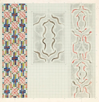 Trois dessins décoratifs - Carel Adolph Lion Cachet