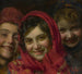 Drie kinderen - Gaetano Bellei — weergave van het kunstwerk