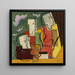 Drie personages - Louis Marcoussis — ingelijst kunstwerk aan de muur
