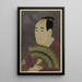 Sandaime Sawamura Sjr no Gishi Kurando - Tōshūsai Sharaku — framed artwork on a wall
