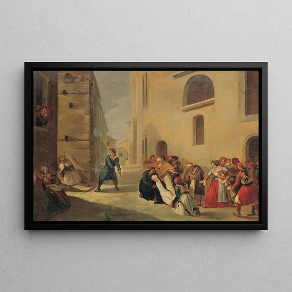 Tsokos Dionysios - The assassination of Capodistria.webp