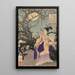 Sugawara no Michizane - Tsukioka Yoshitoshi — ingelijst kunstwerk aan de muur
