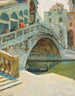 Pont du Rialto - Ugo Flumiani — weergave van het kunstwerk