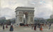 L'Arc de Triomphe, Parijs - Ulpiano Checa — weergave van het kunstwerk