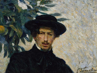 Zelfportret - Umberto Boccioni — weergave van het kunstwerk