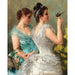 Reproductie van het schilderij Een Vriend met Veertjes - Vittorio Matteo Corcos