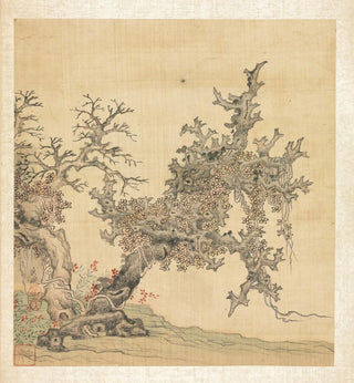 Un arbre ancien - Chen Hongshou