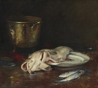 Un cabillaud anglais - William Merritt Chase