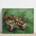 Reproductie van het schilderij Een krab op de rug - Vincent van Gogh