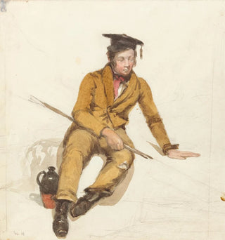 Un jeune érudit va à la pêche - William Henry Hunt