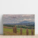 Reproductie van het schilderij van een landschap met maïsstengels - Alfred Zoff