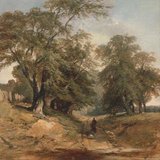 Un paysage avec un cavalier - John Middleton