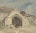 a church porch - John Thirtle — artwork view