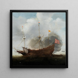 Un vaisseau de guerre - Hendrik Cornelisz Vroom