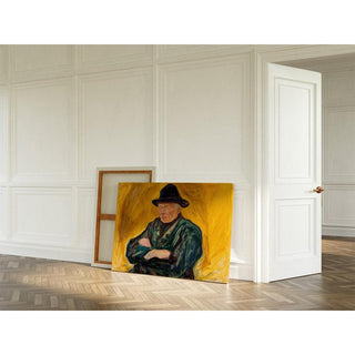 Un vieil homme - Edvard Munch | Reproduction Tableau Décoration murale affiche copie