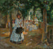 Een Feest in het Park - Ferdinand Dorsch — weergave van het kunstwerk