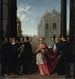 Een processie van kardinalen - Ottavio Leoni — weergave van het kunstwerk
