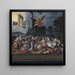 Een allegorie van de wijze en dwaze maagden - Hans Eworth — ingelijst kunstwerk aan de muur